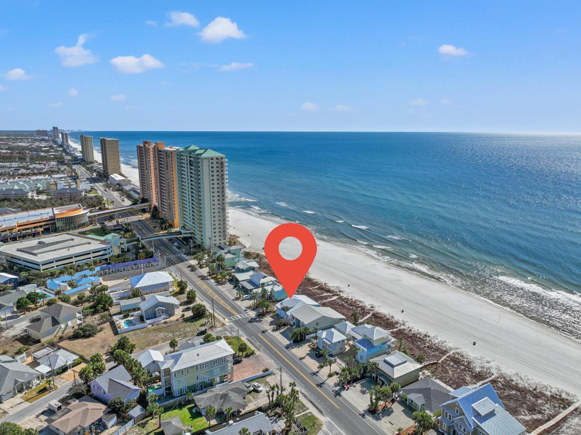 Luxury Gulf Front Property! Directly On The Beach! Sleeps 15! Panama City Beach Exterior photo