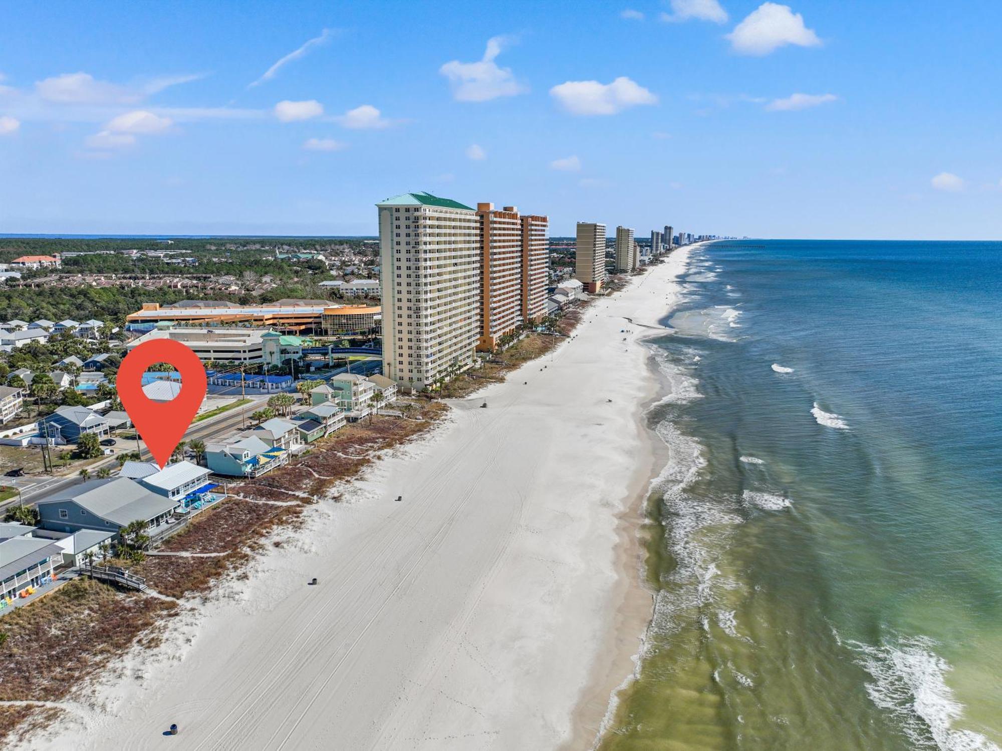 Luxury Gulf Front Property! Directly On The Beach! Sleeps 15! Panama City Beach Exterior photo